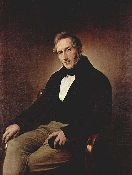 Portrait of Alessandro Manzoni, Francesco Hayez